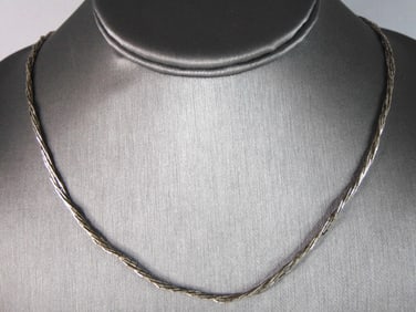 Women's Vintage Estate Sterling Silver Necklace