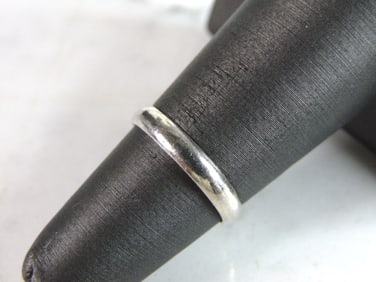 Womens Vintage Estate Sterling Silver Modernist Ring