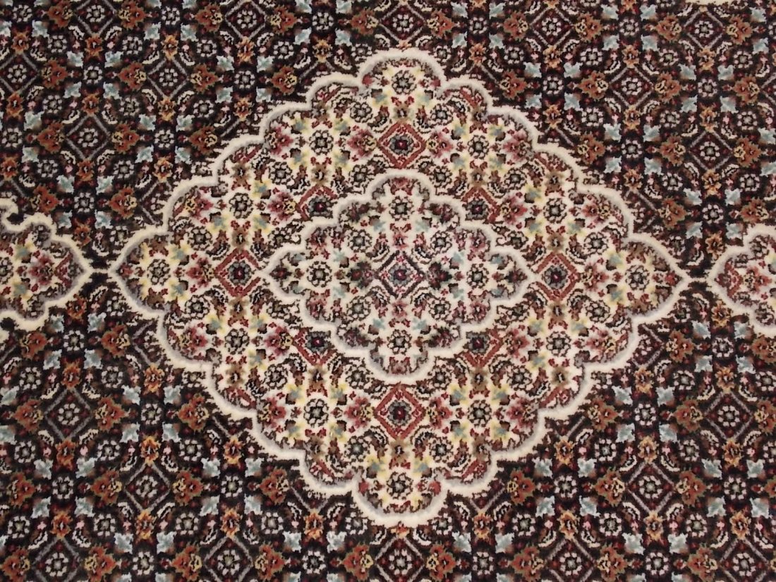 Handmade Indo Tabriz Rug 4 X 6 - 4