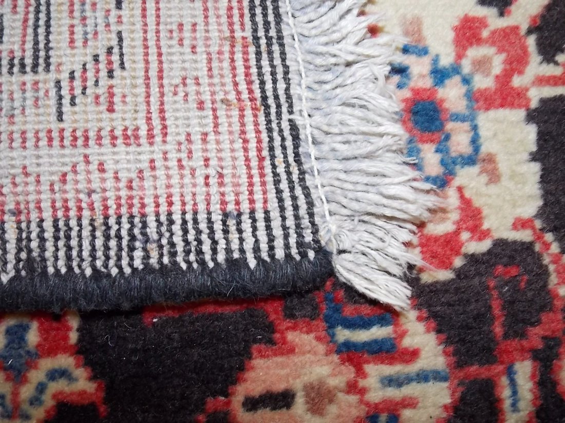 Handmade Mahal Persian Rug 3 X 10 - 5