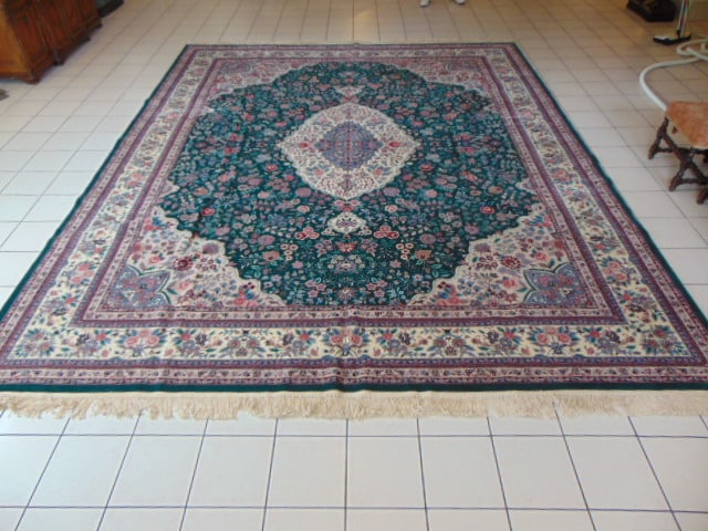 Vintage Estate Handmade Decorative Chinese Rug (1 of 6)