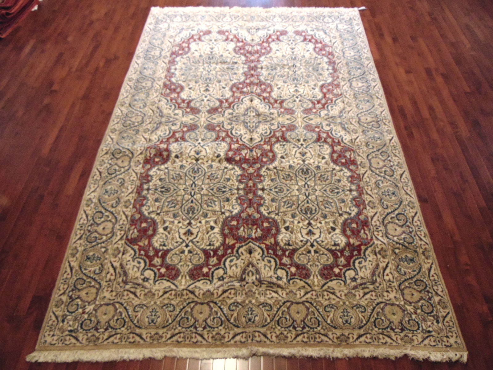 Vintage Estate Semi-Antique Handmade Middle Eastern Rug (1 of 7)