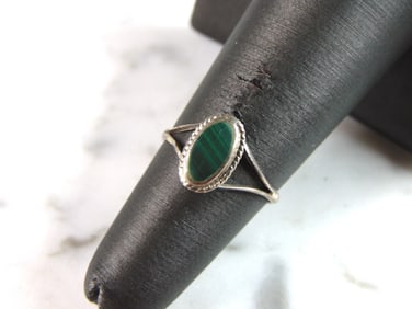 Womens Vintage Estate Sterling Silver Modernist Ring