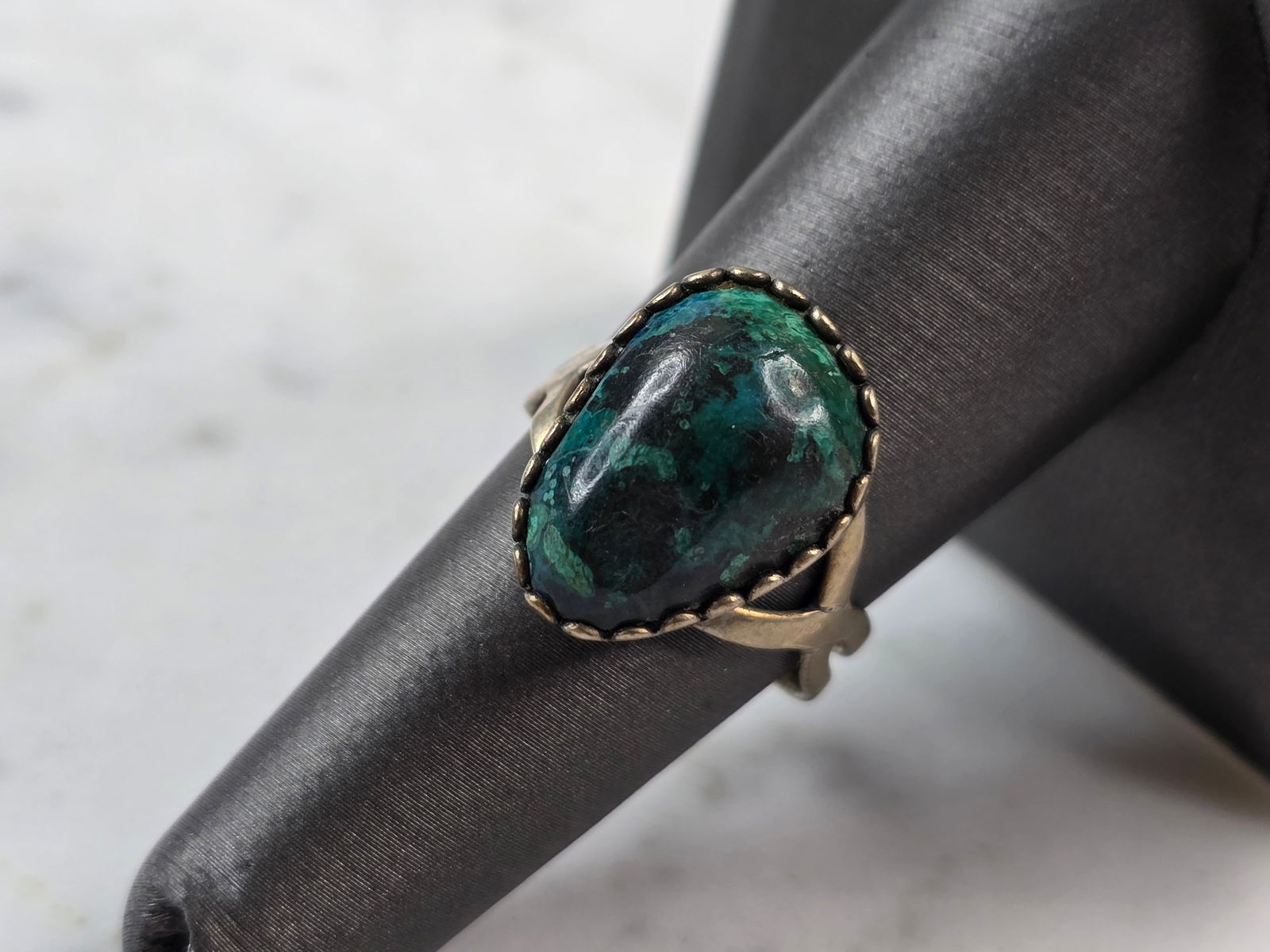 Womens Vintage Estate Sterling Silver Eilat Adjustable Ring (1 of 5)