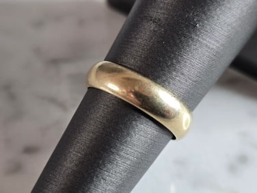 Womens Vintage Estate 14k Gold Wedding Ring Band