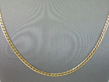 Vintage Estate 14K Yellow Gold Chain Necklace