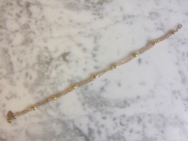 Womens Vintage Estate Sterling Silver Bracelet