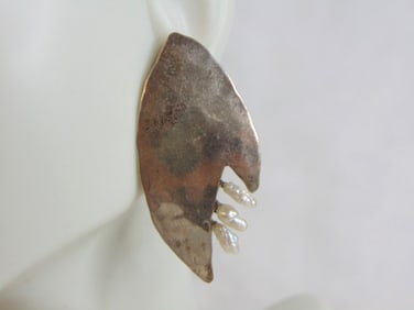 Womens Sterling Silver Designs By Brenda Earrings