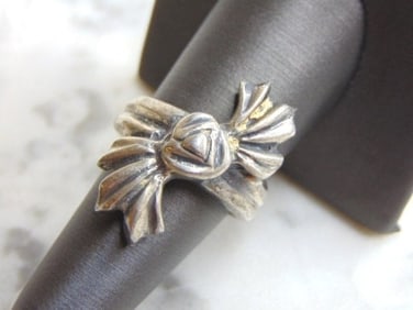 Womens Vintage Estate Sterling Silver Ring