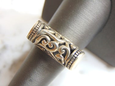 Womens Vintage Estate Sterling Silver Ring
