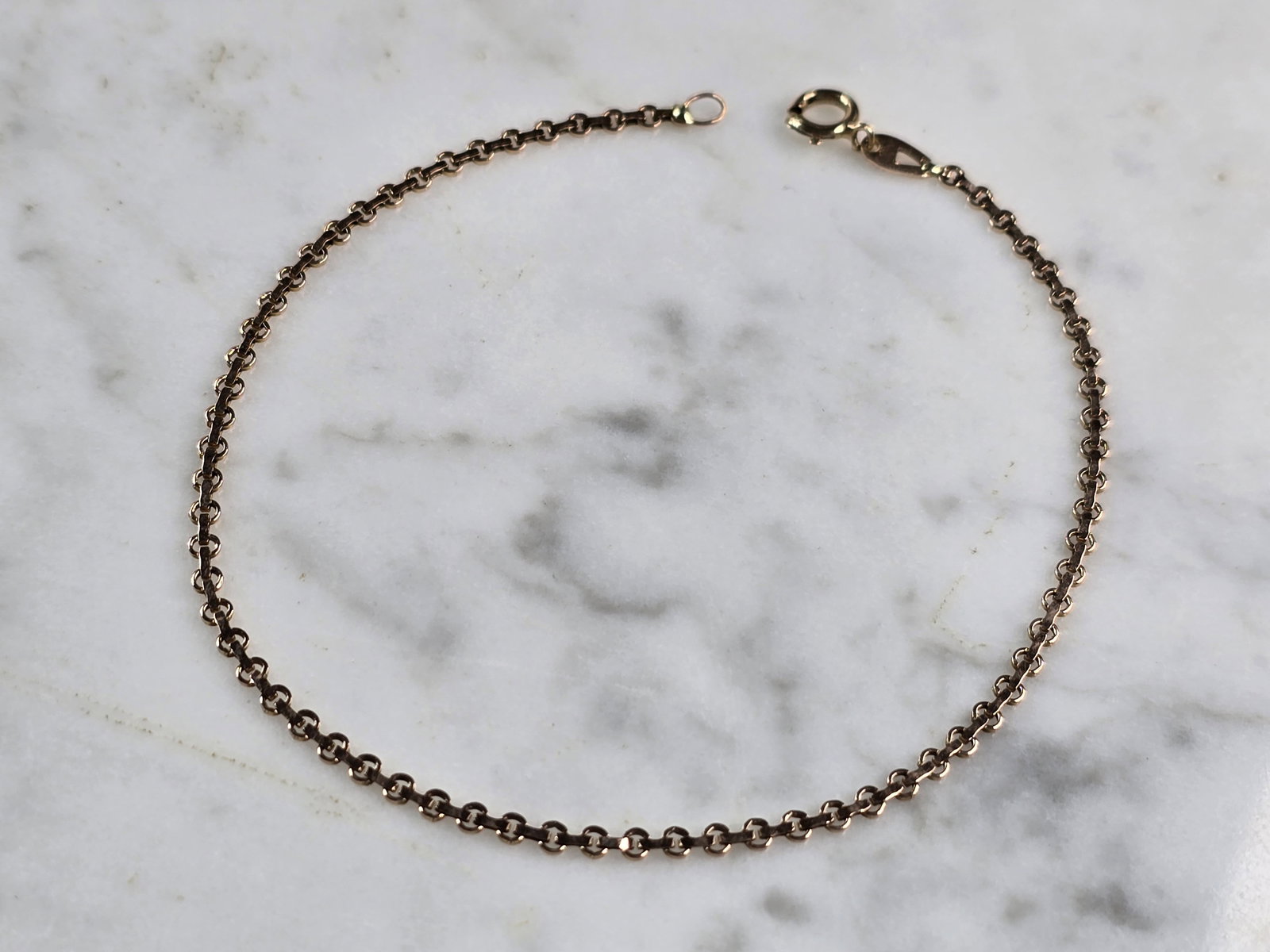 Womens Vintage Estate 14K Yellow Gold Bracelet (1 of 3)