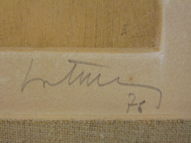 Vintage Modern Abstract Serigraph Etching Signed - 3