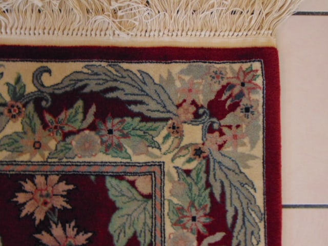 Vintage Estate Handmade Kashan Design Rug - 4