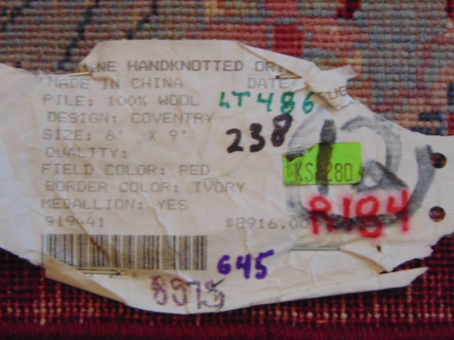 Vintage Estate Handmade Kashan Design Rug - 6