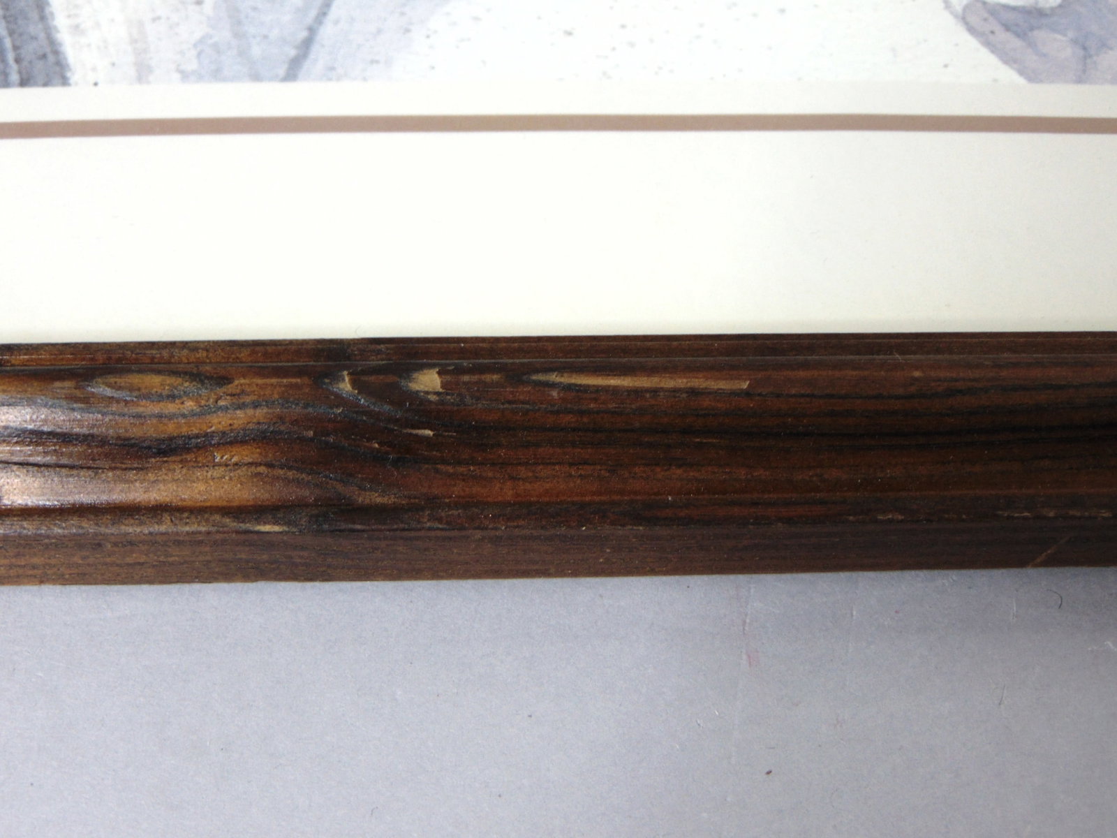 Vintage Artist Signed T.C. Chiu Floral Framed Art Print - 6