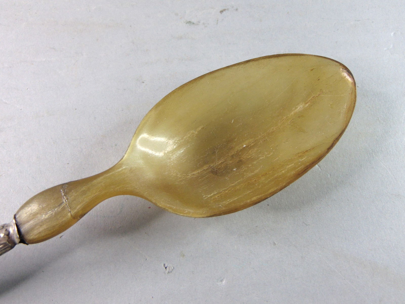 Antique Large Serving Spoon & Fork Set - 5