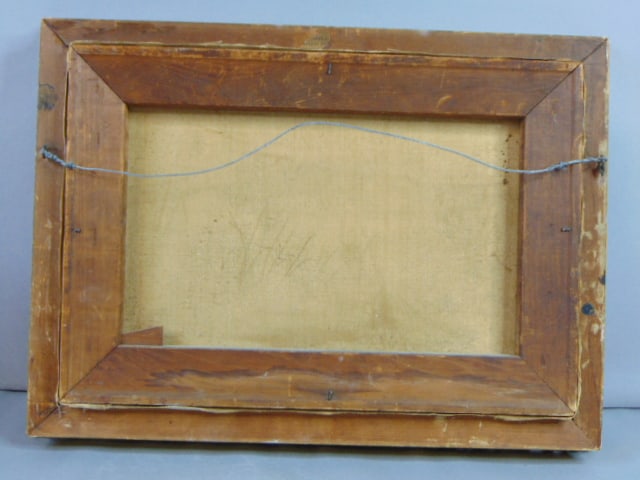 ANTIQUE SEASCAPE PAINTING BY LISTED ARTIST M. BOPP - 6