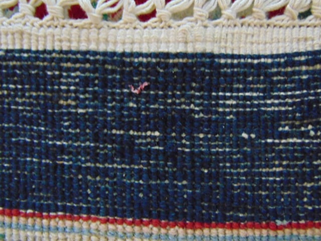 Vintage Estate Decorative Handmade Middle Eastern Rug - 5