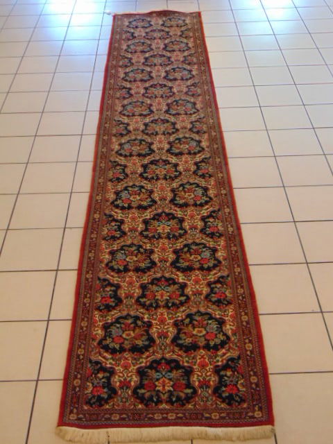 Vintage Estate Decorative Handmade Jozan Runner Rug (1 of 7)