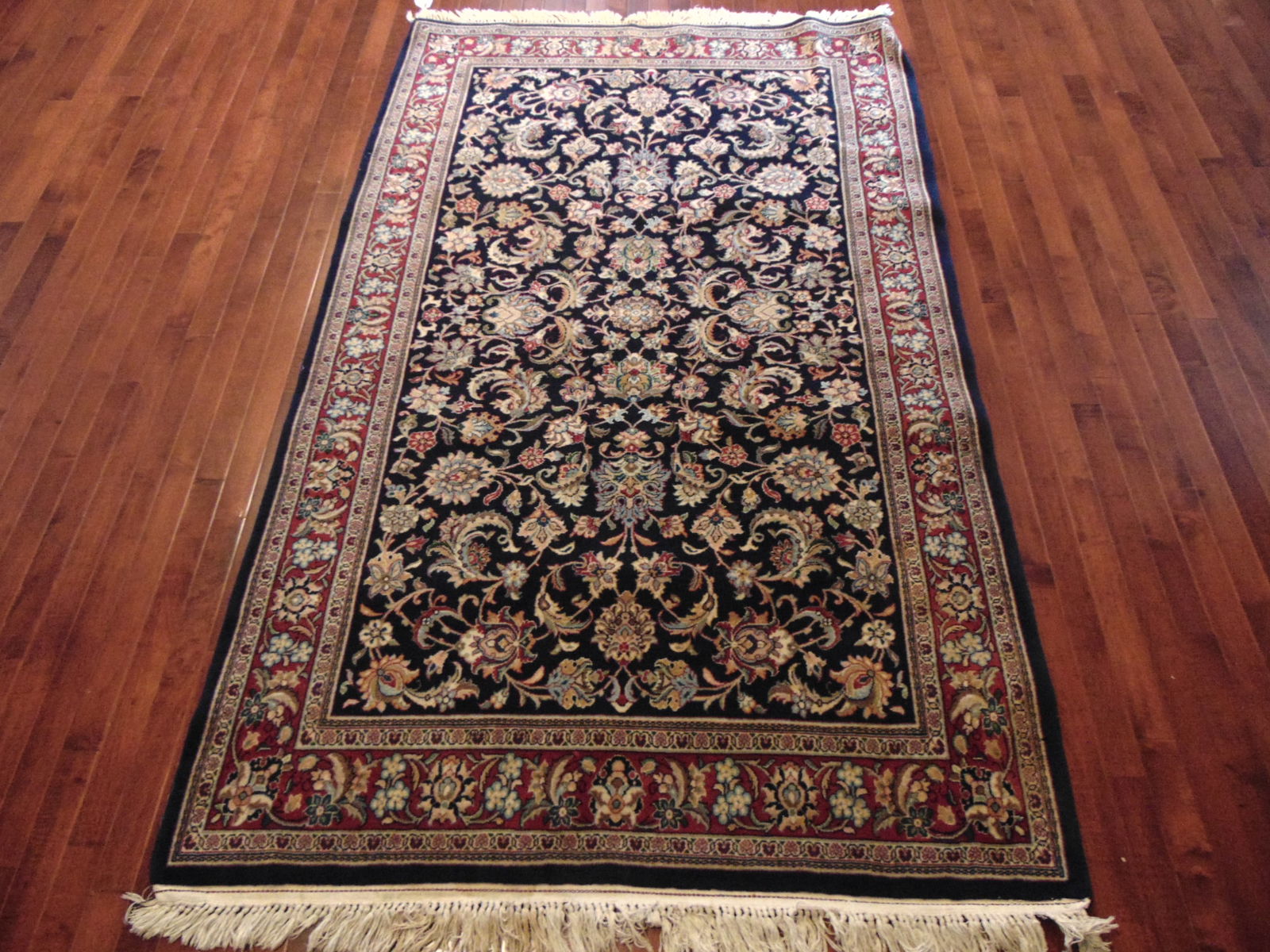 Vintage Estate Semi-Antique Handmade Middle Eastern Rug (1 of 7)