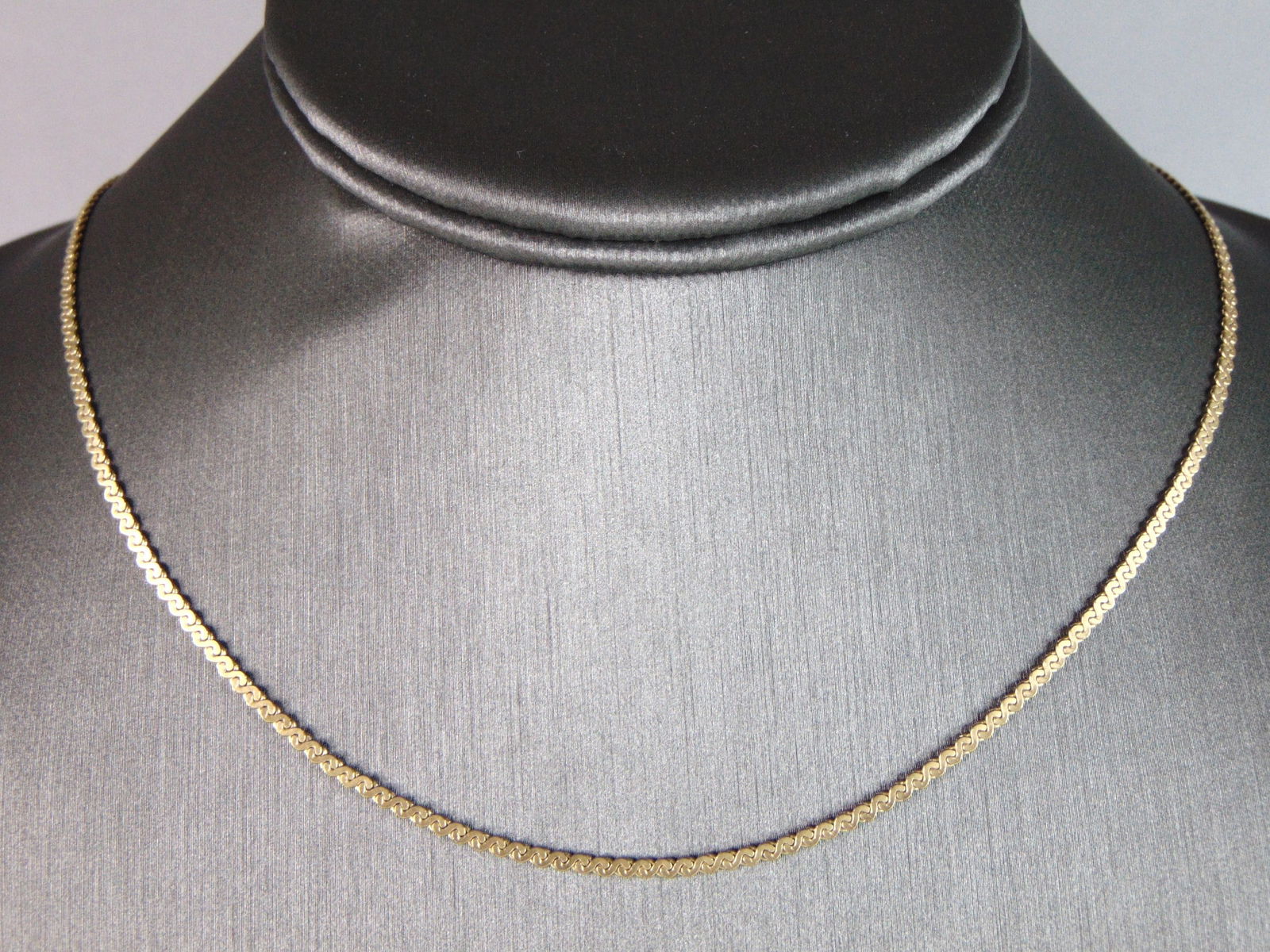 Womens Vintage Estate 14K Yellow Gold Necklace (1 of 4)