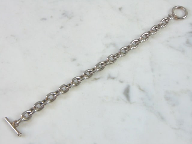Womens Vintage Estate Sterling Silver Bracelet (1 of 3)
