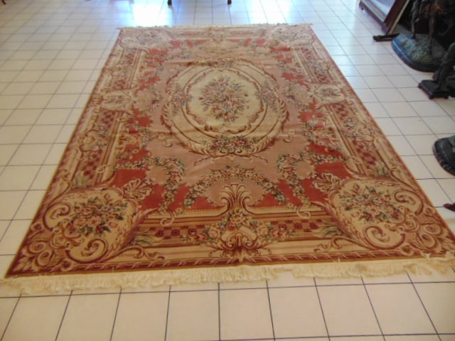 Vintage Estate Decorative Handmade Chinese Rug (1 of 6)
