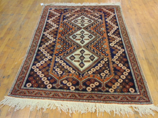 Vintage Estate Decorative Handmade Middle Eastern Rug (1 of 7)
