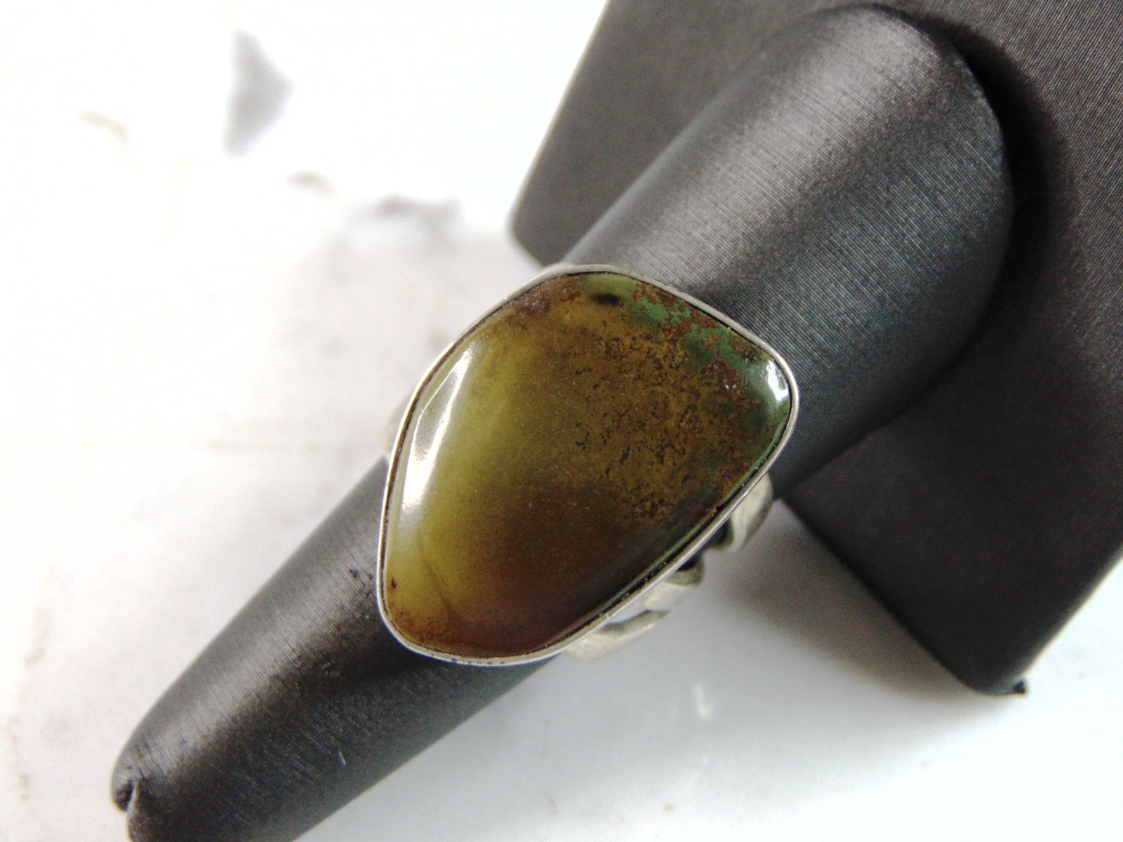 Womens Vintage Estate Sterling Silver Ancient Echos Ring (1 of 6)