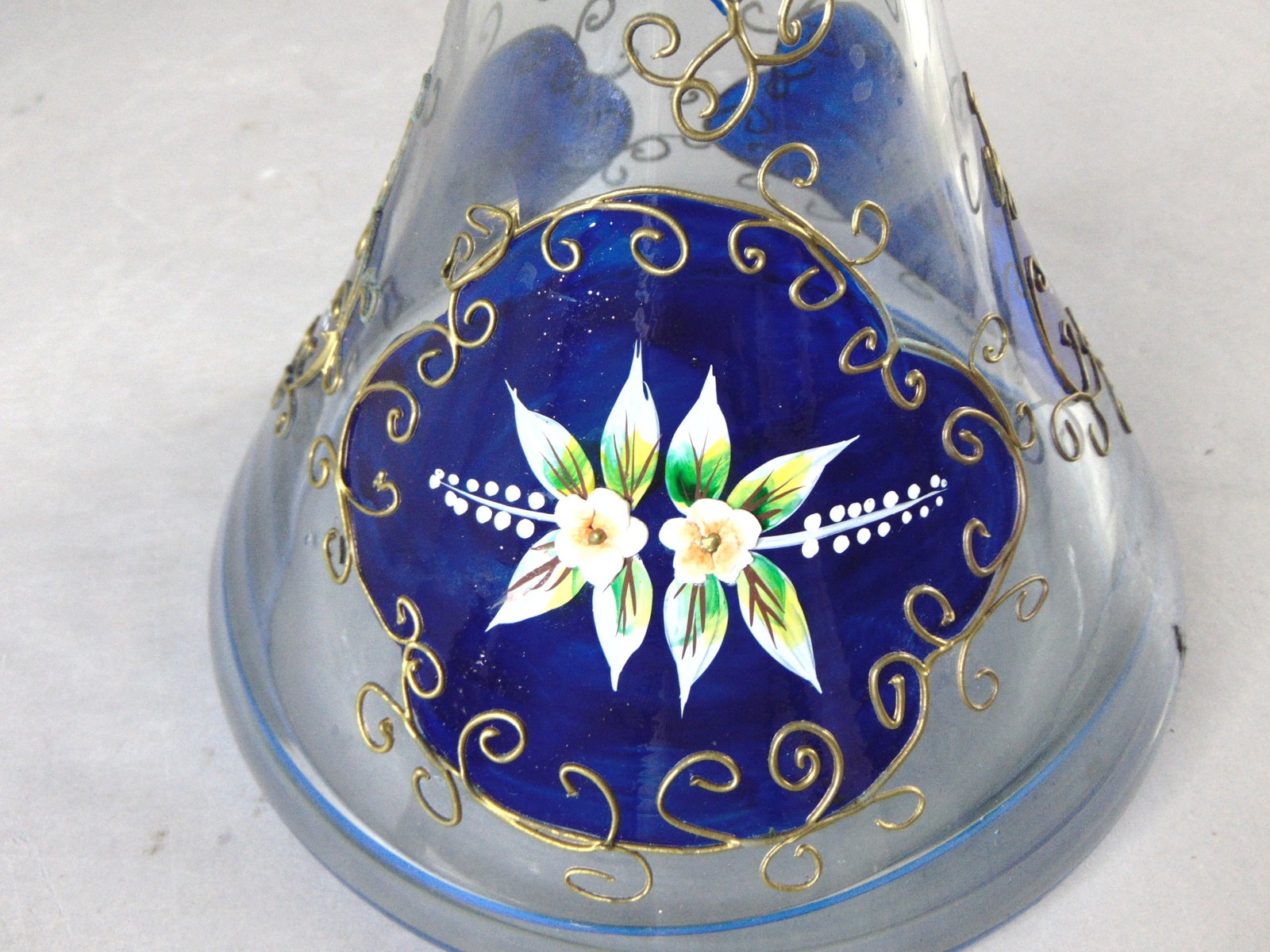 Hand Painted Middle Eastern Hookah Bong Water Pipe - 6