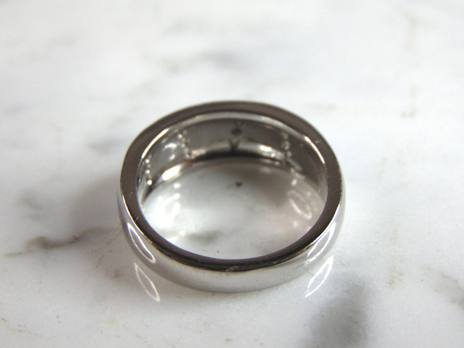 Womens Sterling Silver Modernist Opal Ring - 3