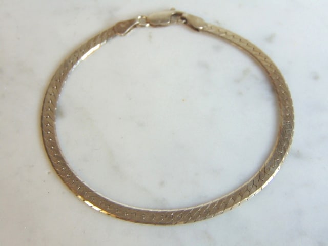 Womens Sterling Silver Bracelet - 2