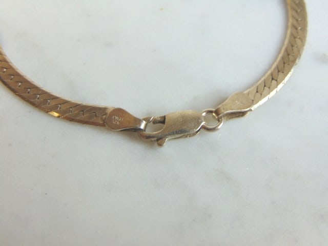 Womens Sterling Silver Bracelet - 3