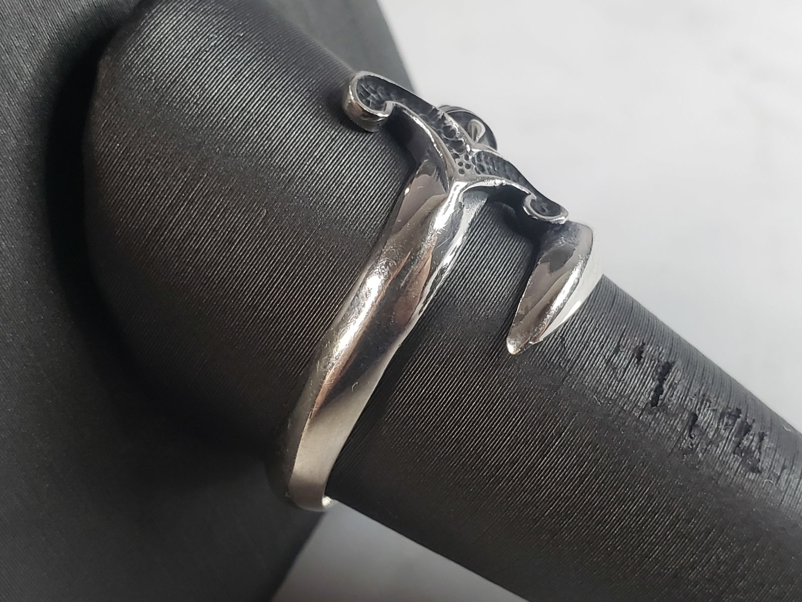 Mens Sterling Silver Arthurs Sword Ring - 2