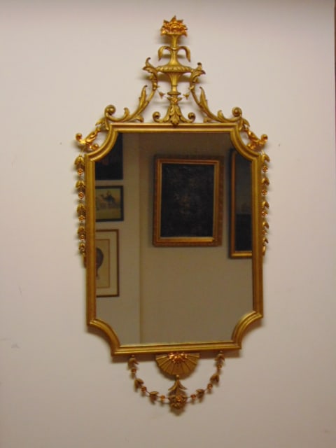Vintage La Barge Gold Giilt Wood Ornate Mirror (1 of 5)