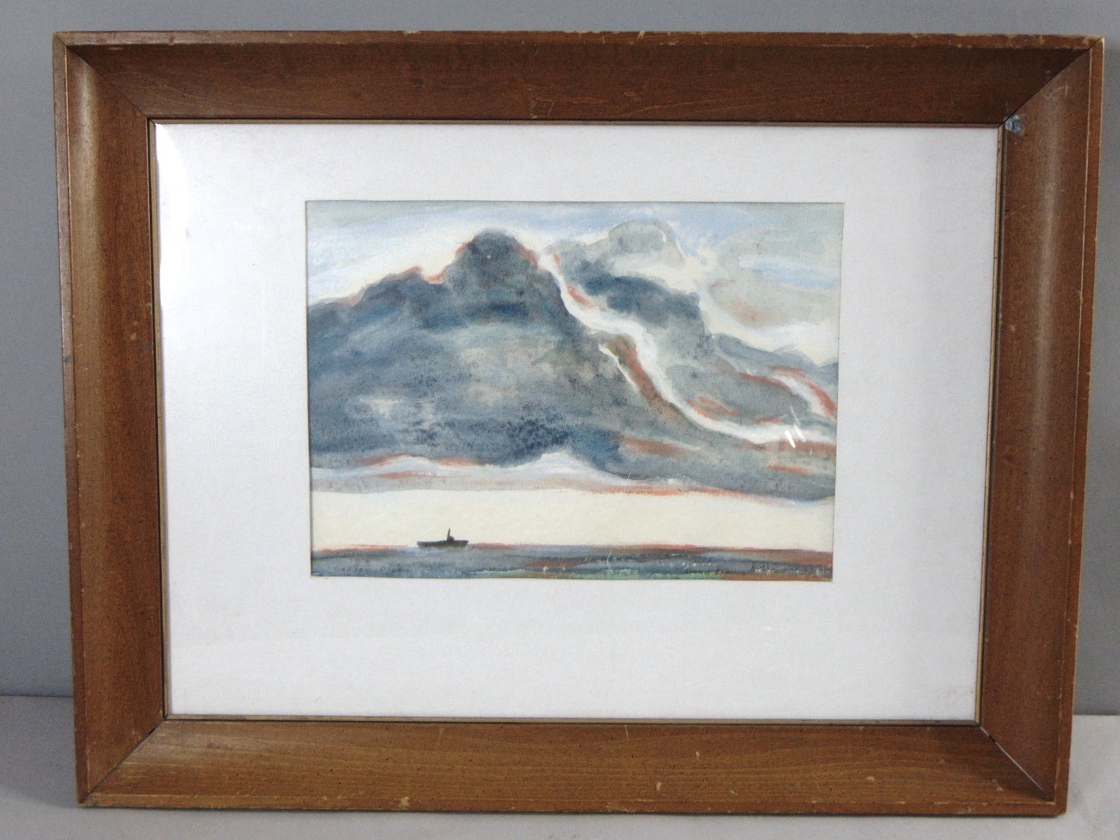 Vintage Artist Signed Gordon B. Grand Bahama Framed Art Print (1 of 9)