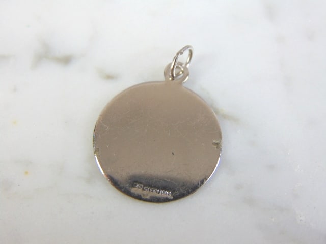 Womens Vintage Estate Sterling Silver Charm - 2