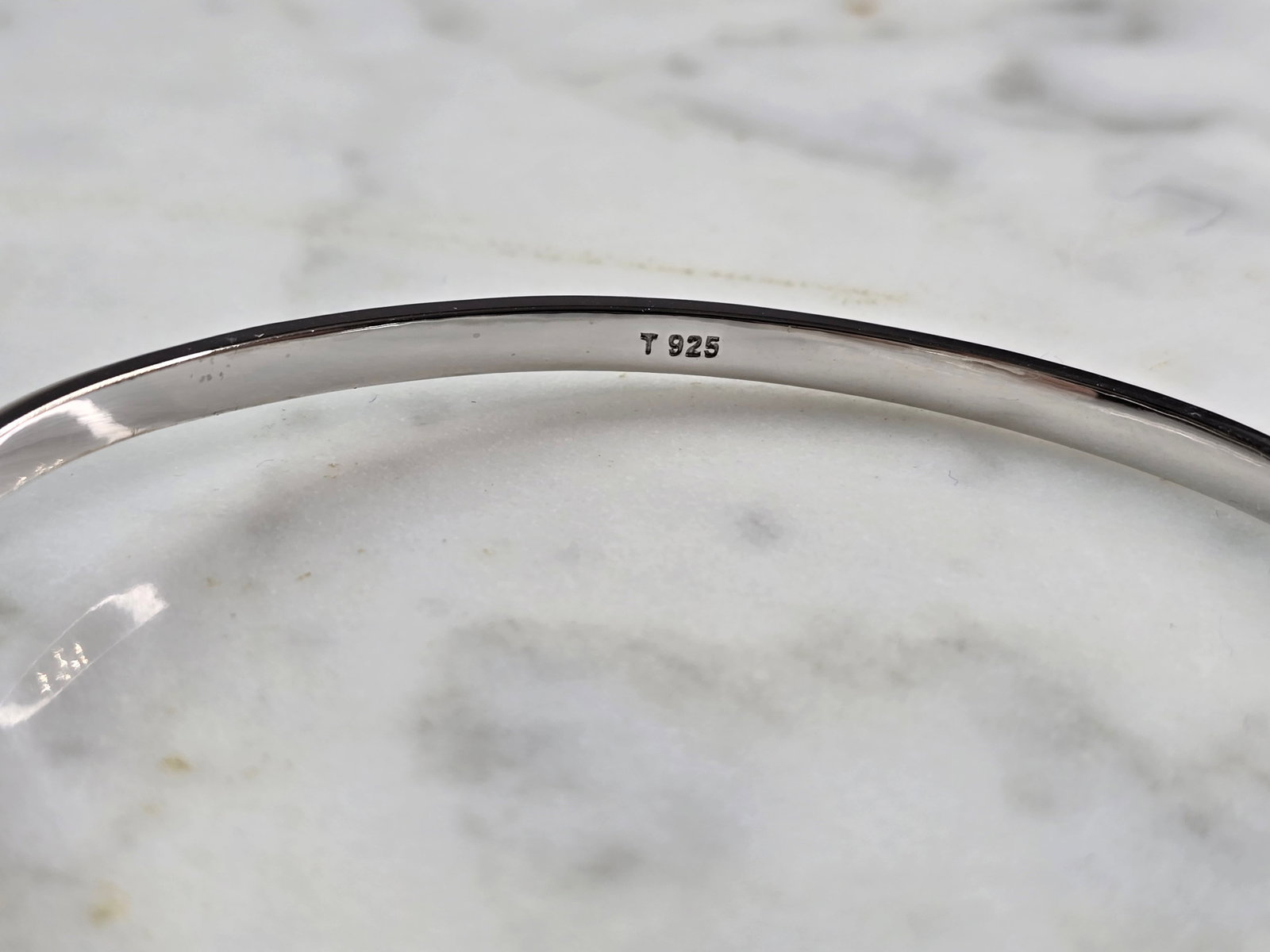 Womens Sterling Silver Opal Dragonfly Bangle Bracelet - 3