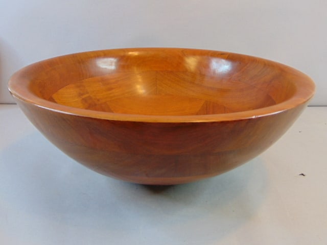 Large Wooden Top Mount Vessel Sink (1 of 7)
