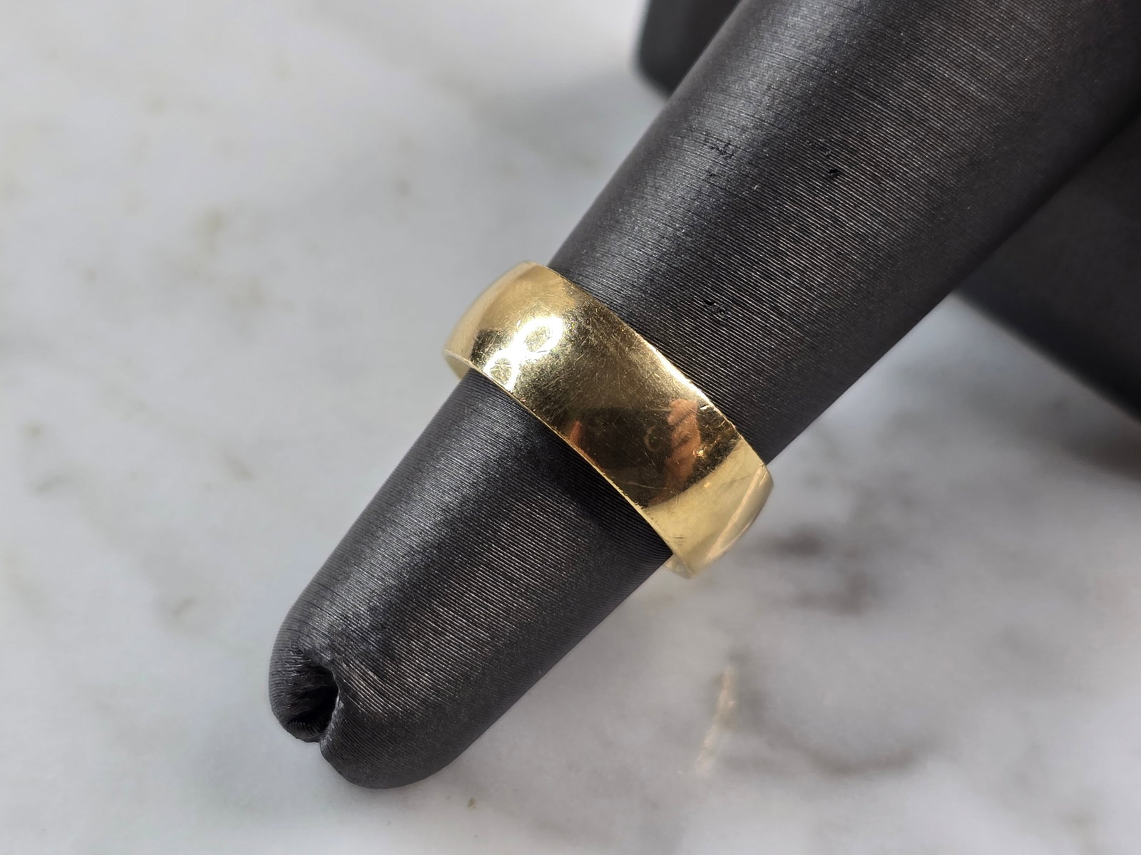 Womens Vintage Estate 14K Gold Wedding Band Ring (1 of 4)