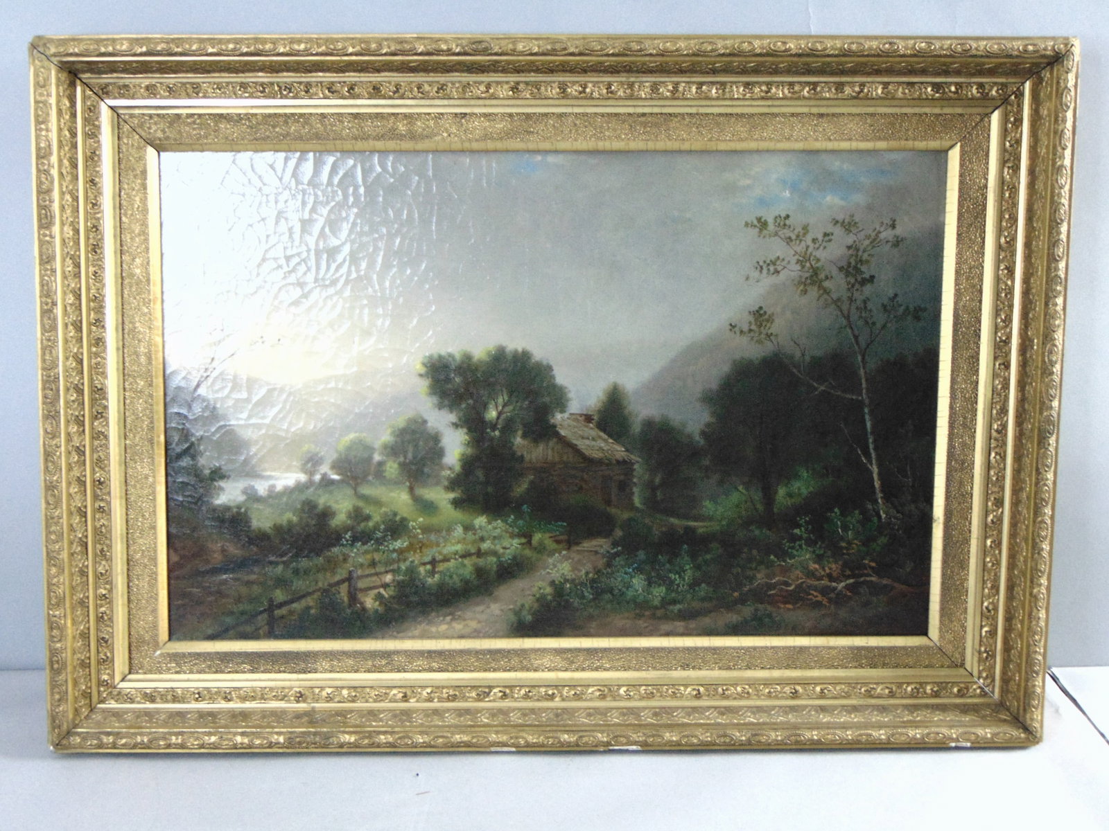 Vintage Antique Macgregor Charles Malcom Signed Painting On Canvas (1 of 11)