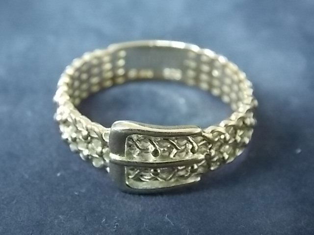 Womens Vintage Estate .925 Sterling Silver Ring (1 of 2)