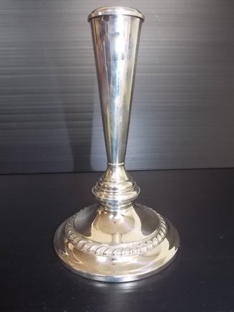 VINTAGE ALVIN STERLING SILVER CANDLESTICK HOLDER (1 of 2)