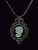 VINTAGE WOMEN'S STERLING SILVER NECKLACE W/ PENDANT - 2