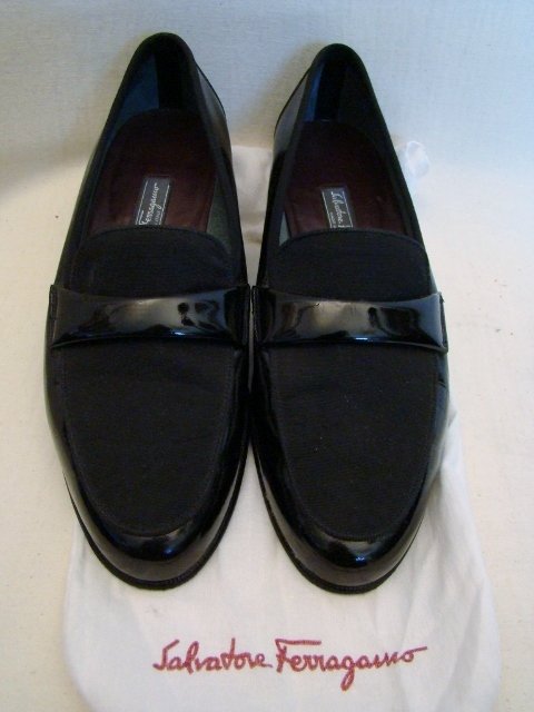 Salvatore Ferragamo, Tuxedo, Patent Leather Loafers, si - Apr 20, 2013 | Van Michaels