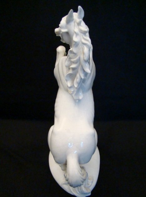 Nymphenburg Porcelain Prancing Horse Figurine - 2