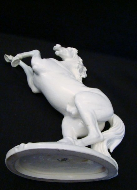Nymphenburg Porcelain Prancing Horse Figurine - 5