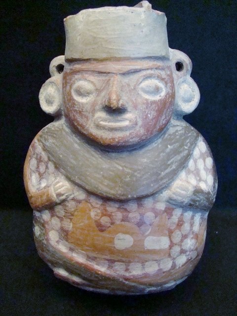 Peruvian Artifact. Digged Circa 1968 in Peruvian Tombs