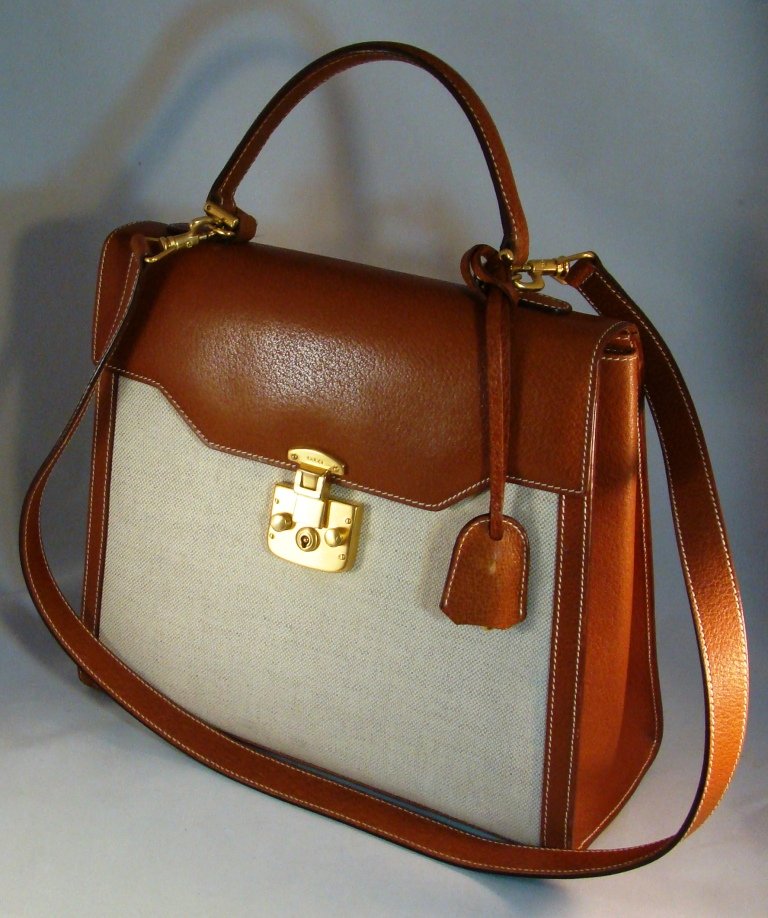 Vintage gucci hotsell kelly bag