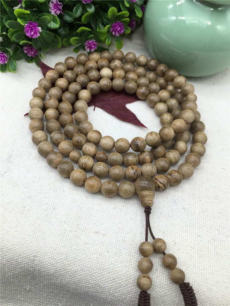 A 108 High Quality Chinese Chen Xiang Prayer Beads (1 of 5)